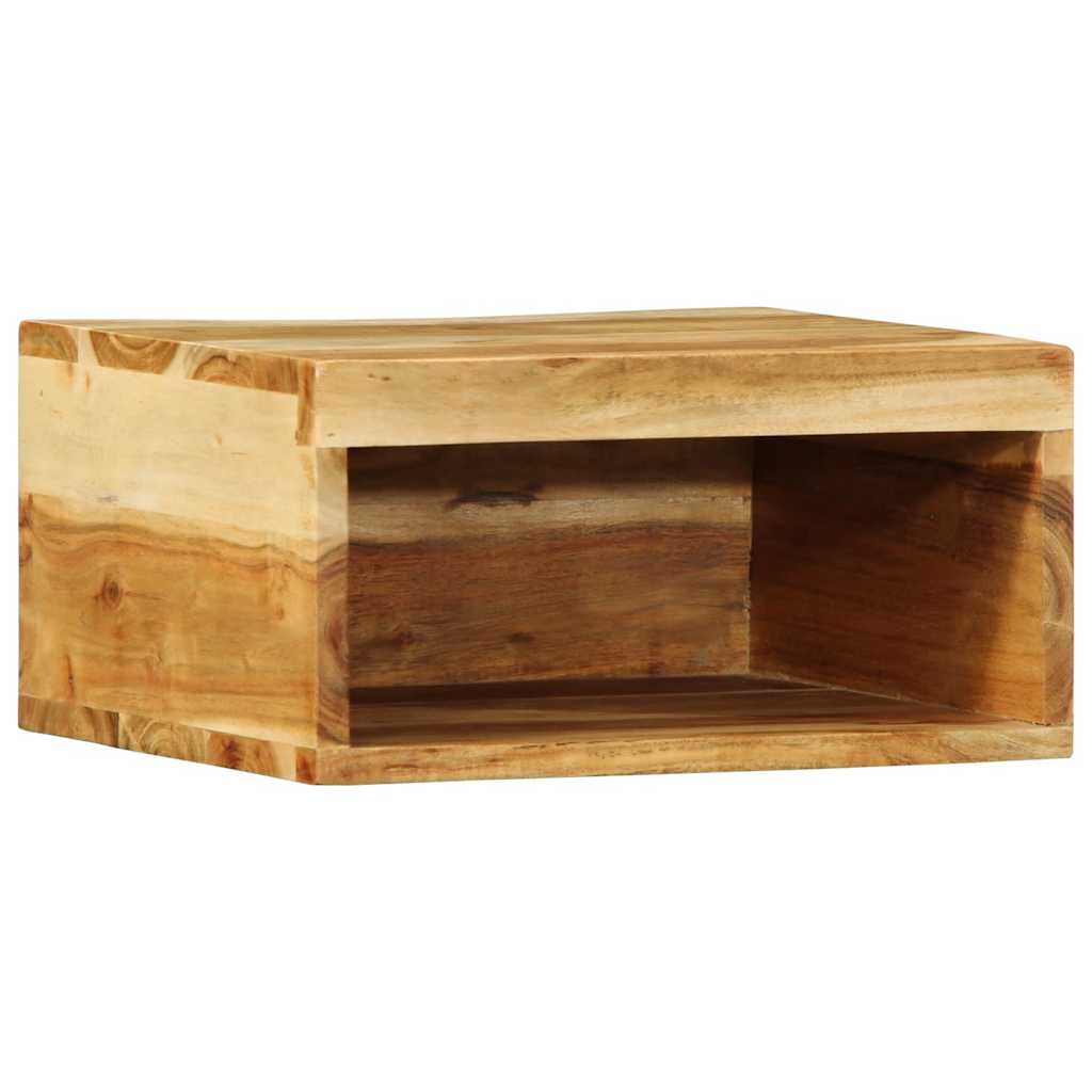 Meubles TV muraux 2 pcs bois massif d'acacia - XIOS