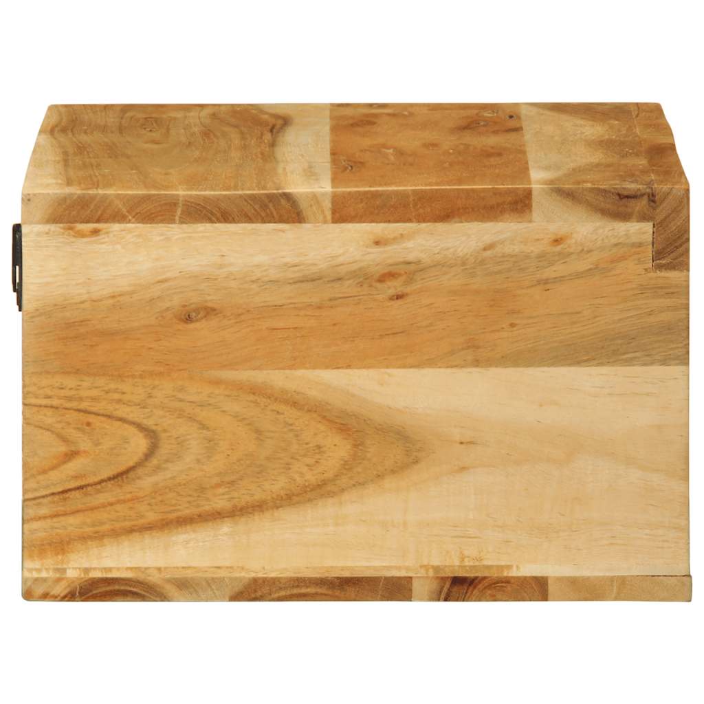 Meubles TV muraux 2 pcs bois massif d'acacia - XIOS