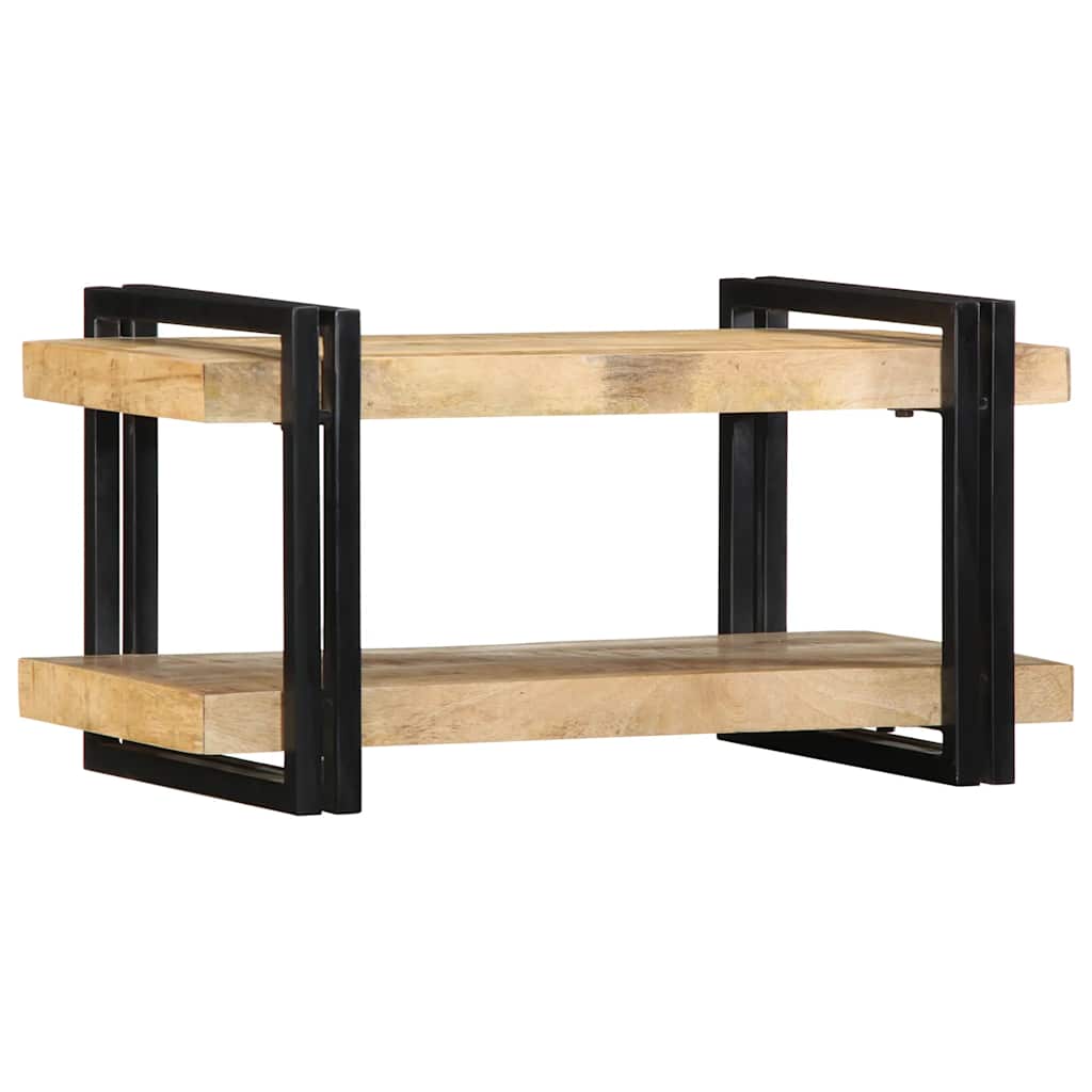 Étagère murale 70x33x35 cm bois de manguier massif brut - XIOS