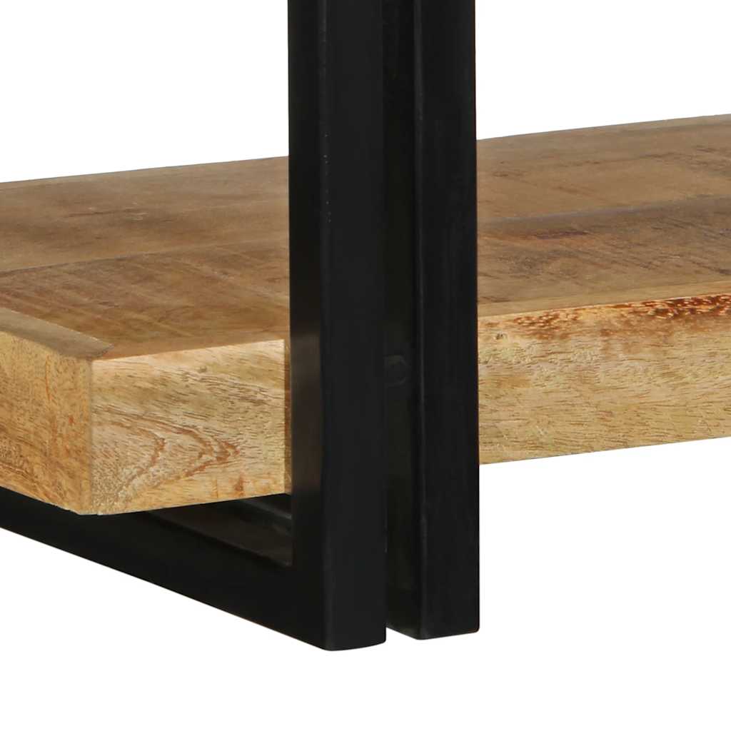 Étagère murale 70x33x35 cm bois de manguier massif brut - XIOS