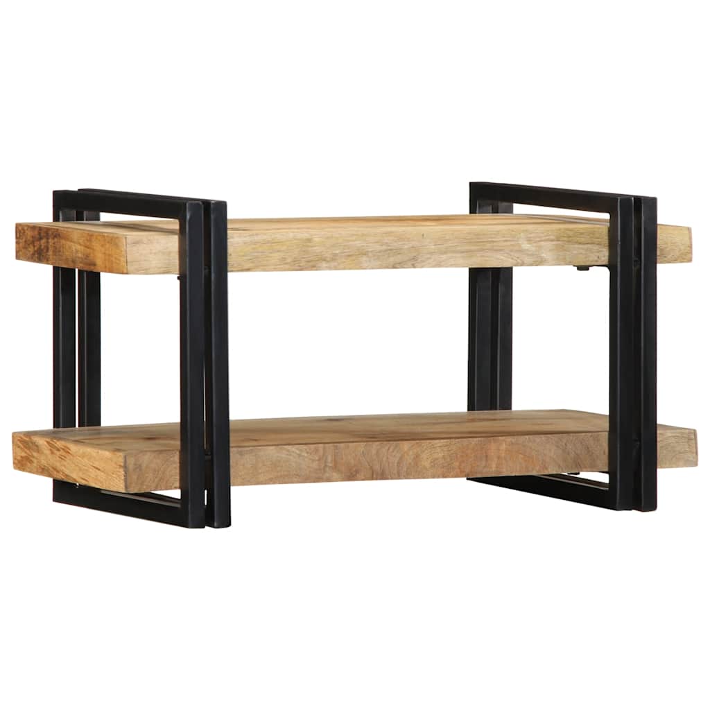 Étagère murale 70x33x35 cm bois de manguier massif brut - XIOS