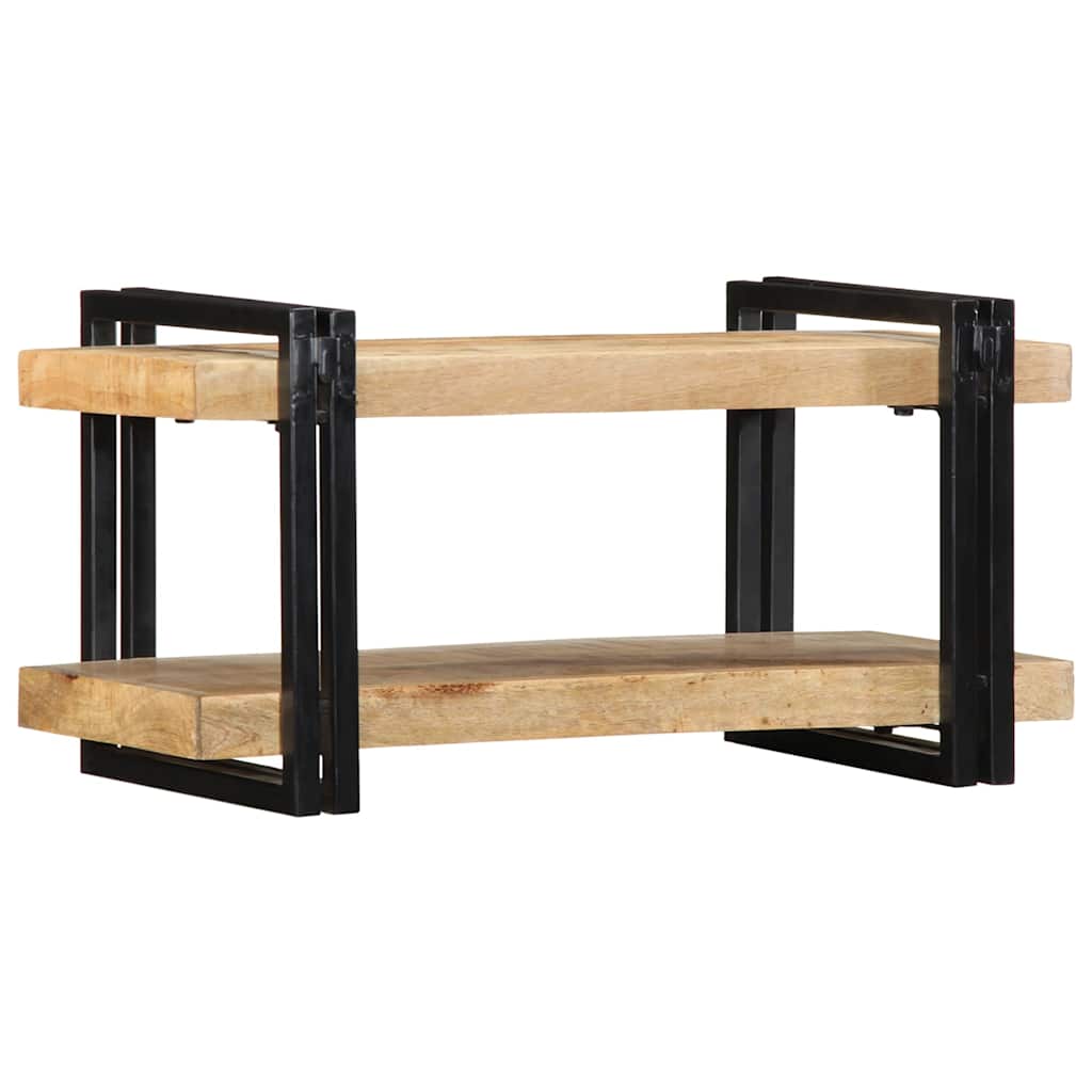 Étagère murale 70x33x35 cm bois de manguier massif brut - XIOS