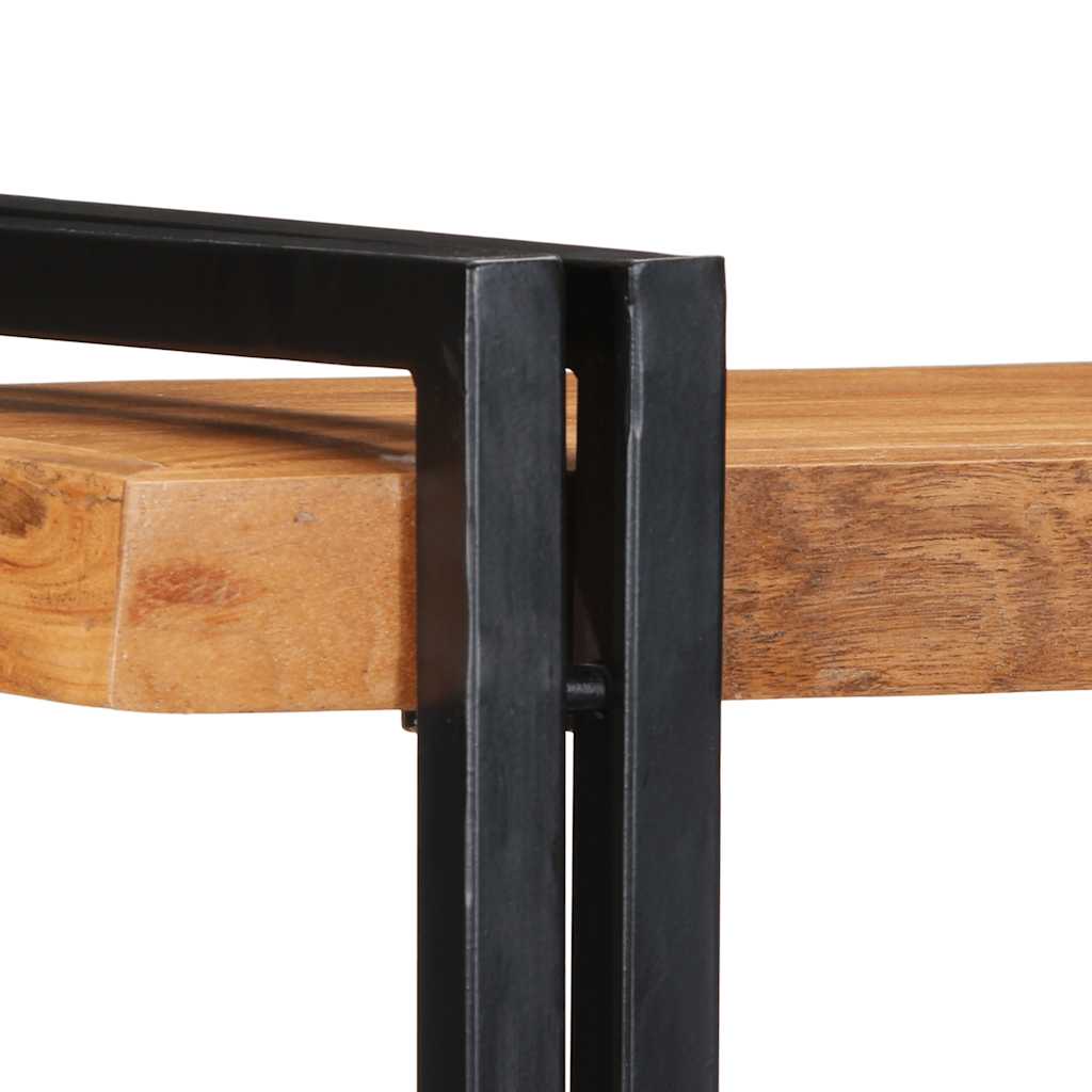 Étagère murale 70x33x35 cm bois massif d'acacia - XIOS