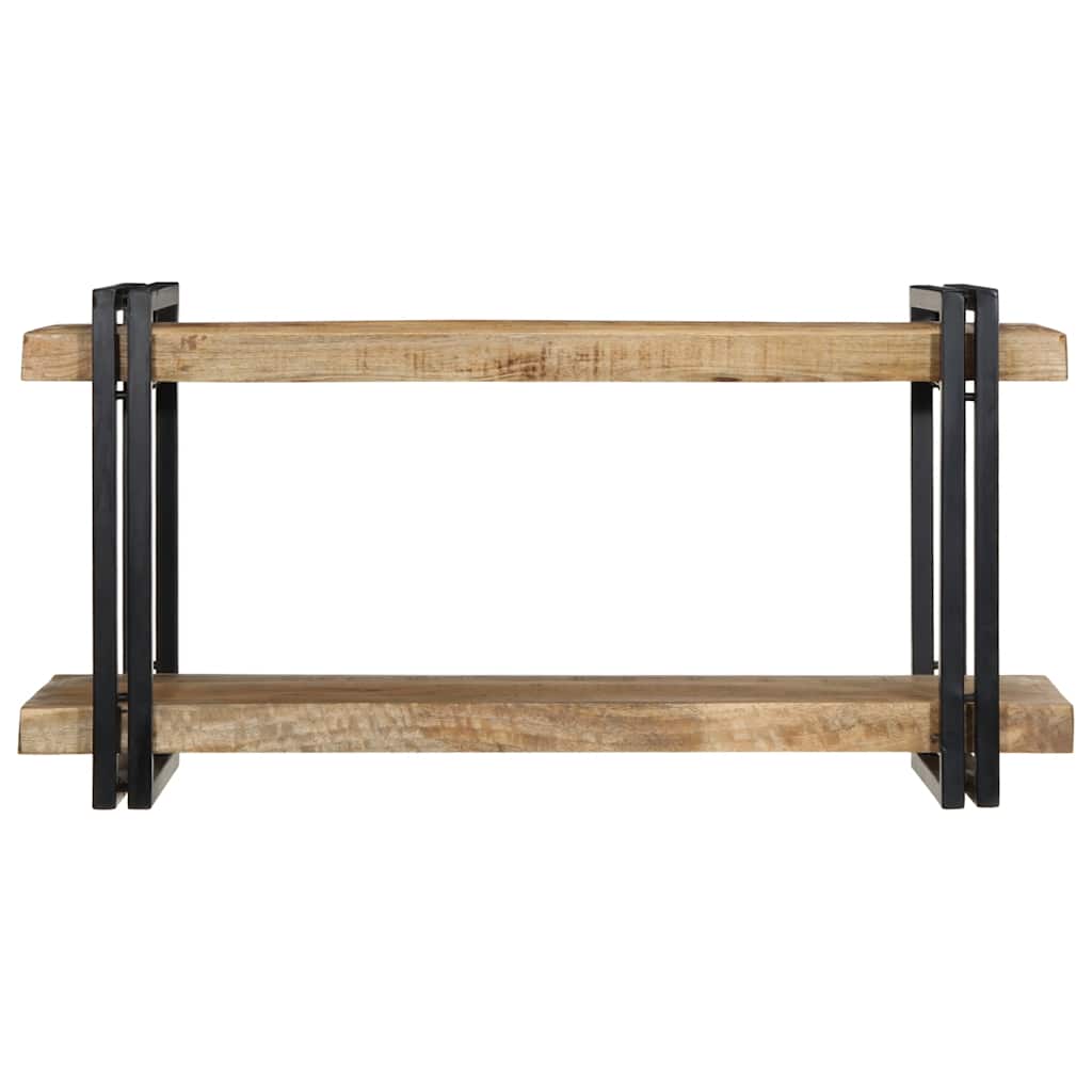 Étagère murale 90x33x45 cm bois de manguier massif brut - XIOS