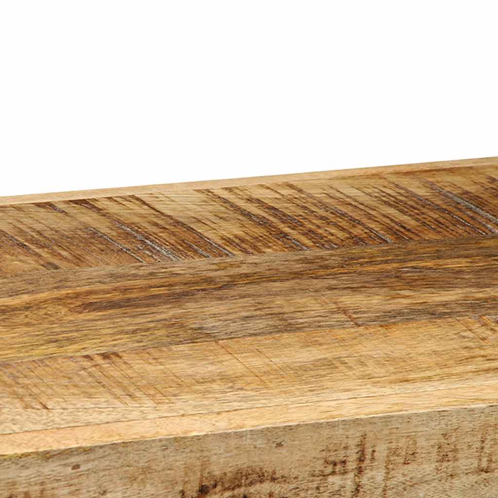Étagère murale 90x33x45 cm bois de manguier massif brut - XIOS