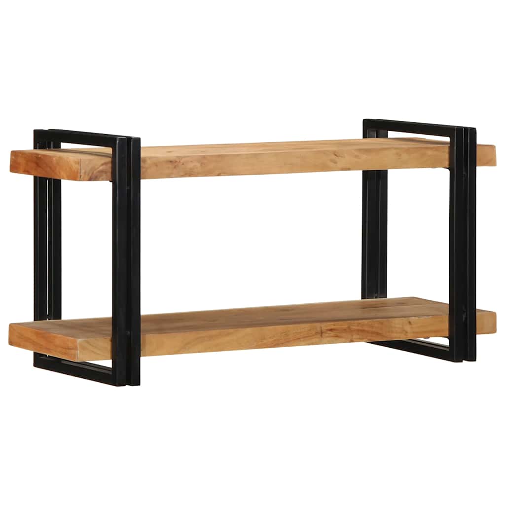 Étagère murale 90x33x45 cm bois massif d'acacia - XIOS