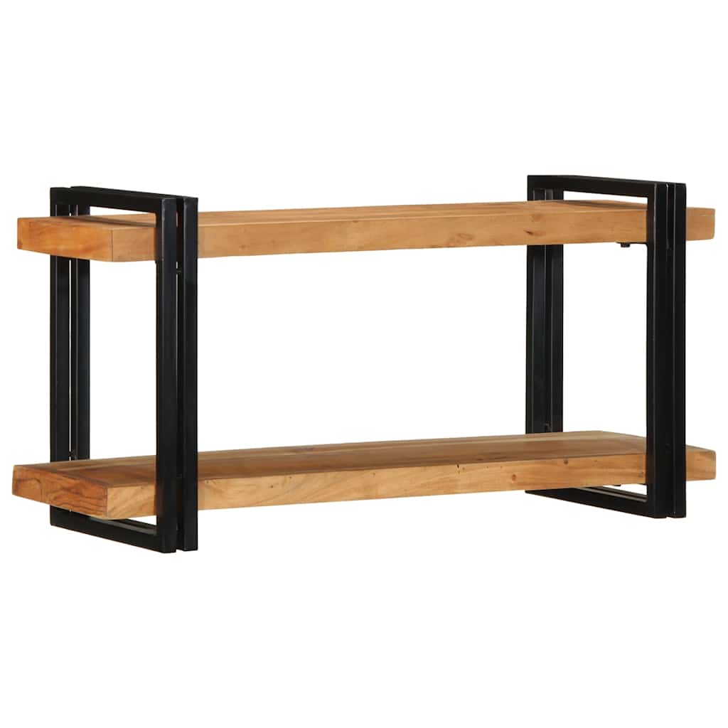 Étagère murale 90x33x45 cm bois massif d'acacia - XIOS