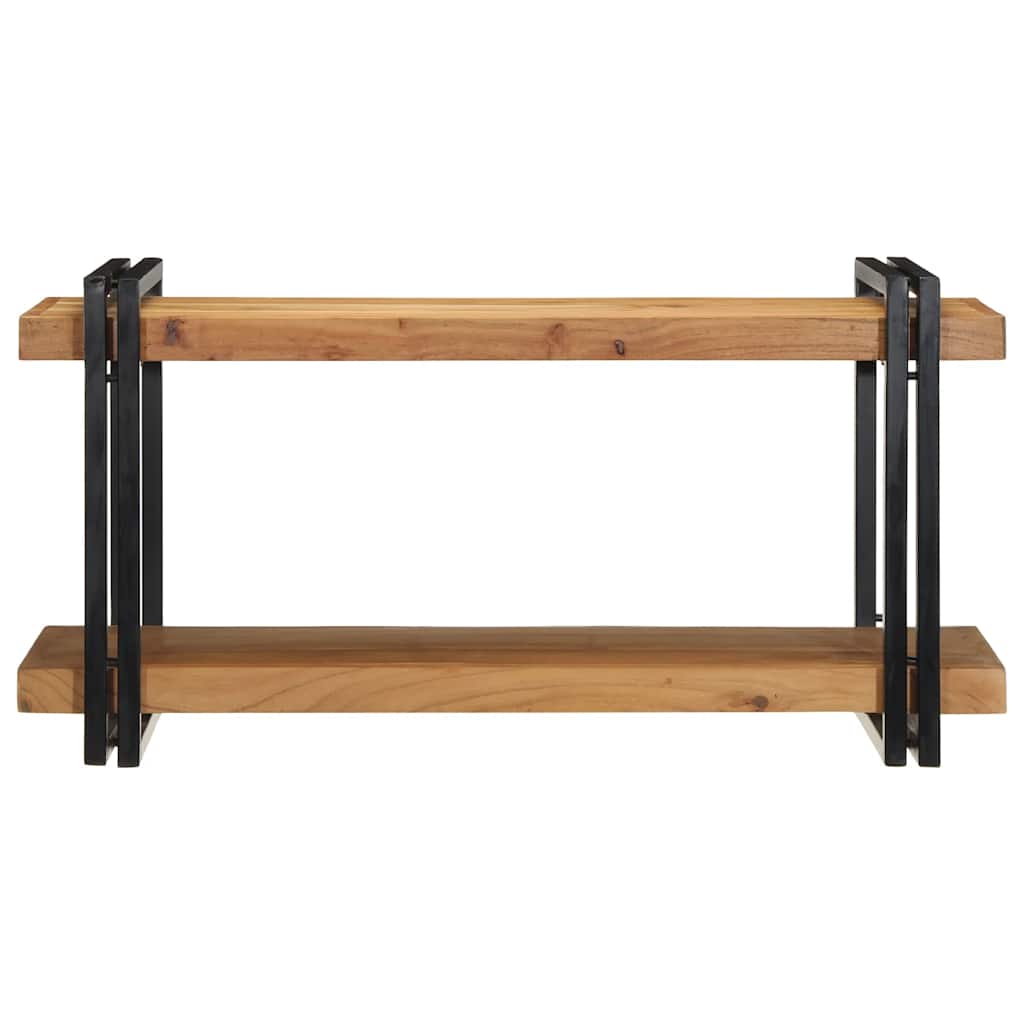 Étagère murale 90x33x45 cm bois massif d'acacia - XIOS