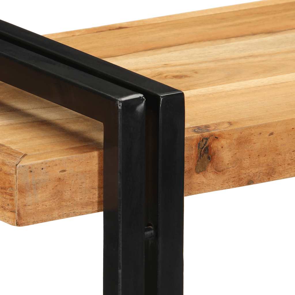 Étagère murale 90x33x45 cm bois massif d'acacia - XIOS