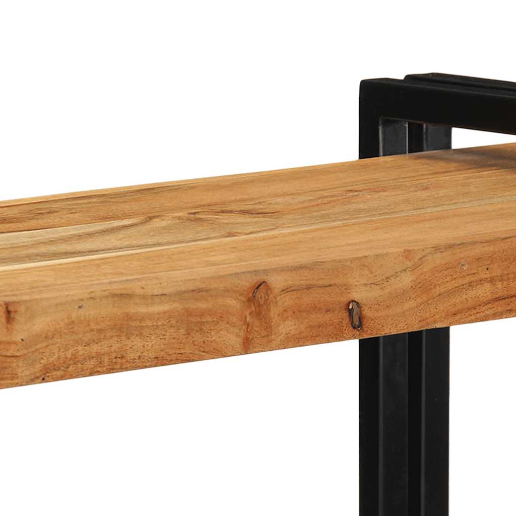 Étagère murale 90x33x45 cm bois massif d'acacia - XIOS