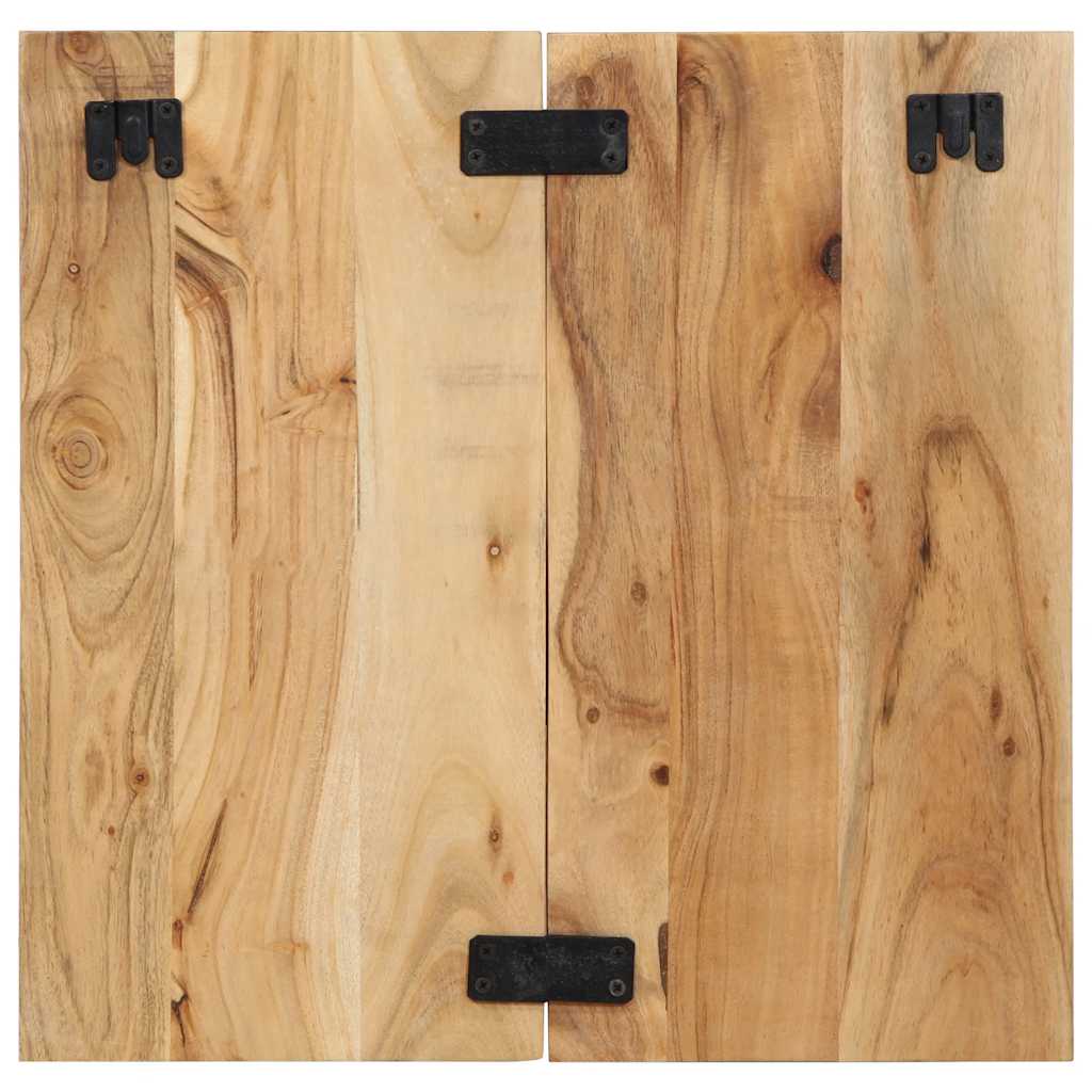 Table de chevet 50x27x50 cm bois d'acacia solide - XIOS