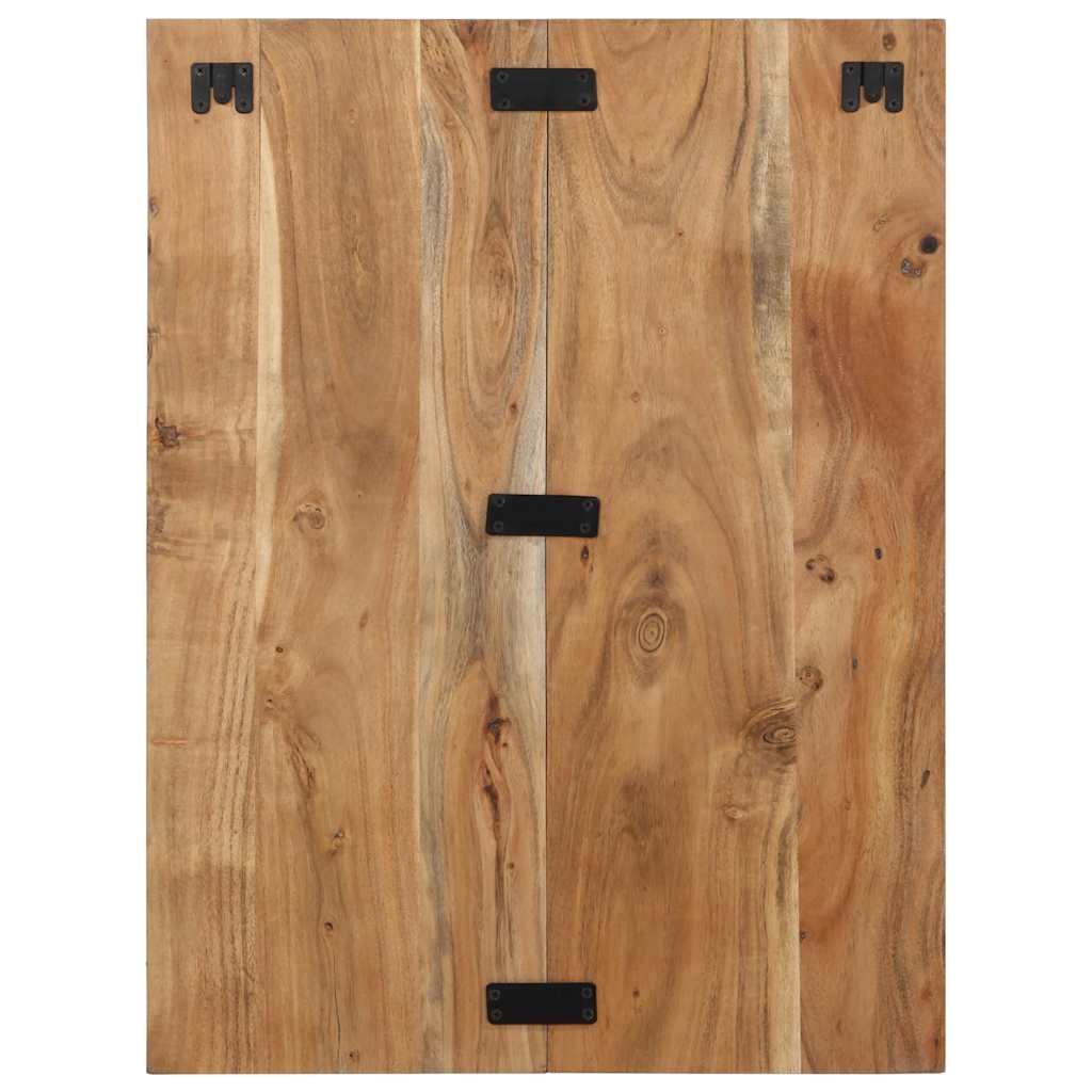 Table de chevet 60x32x80 cm bois d'acacia solide - XIOS