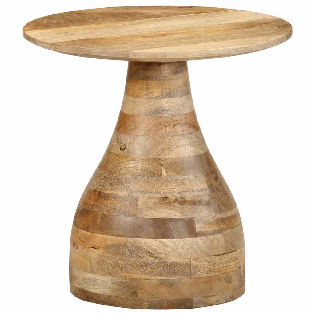 Table d'appoint Ø40x40 cm bois de manguier massif - XIOS