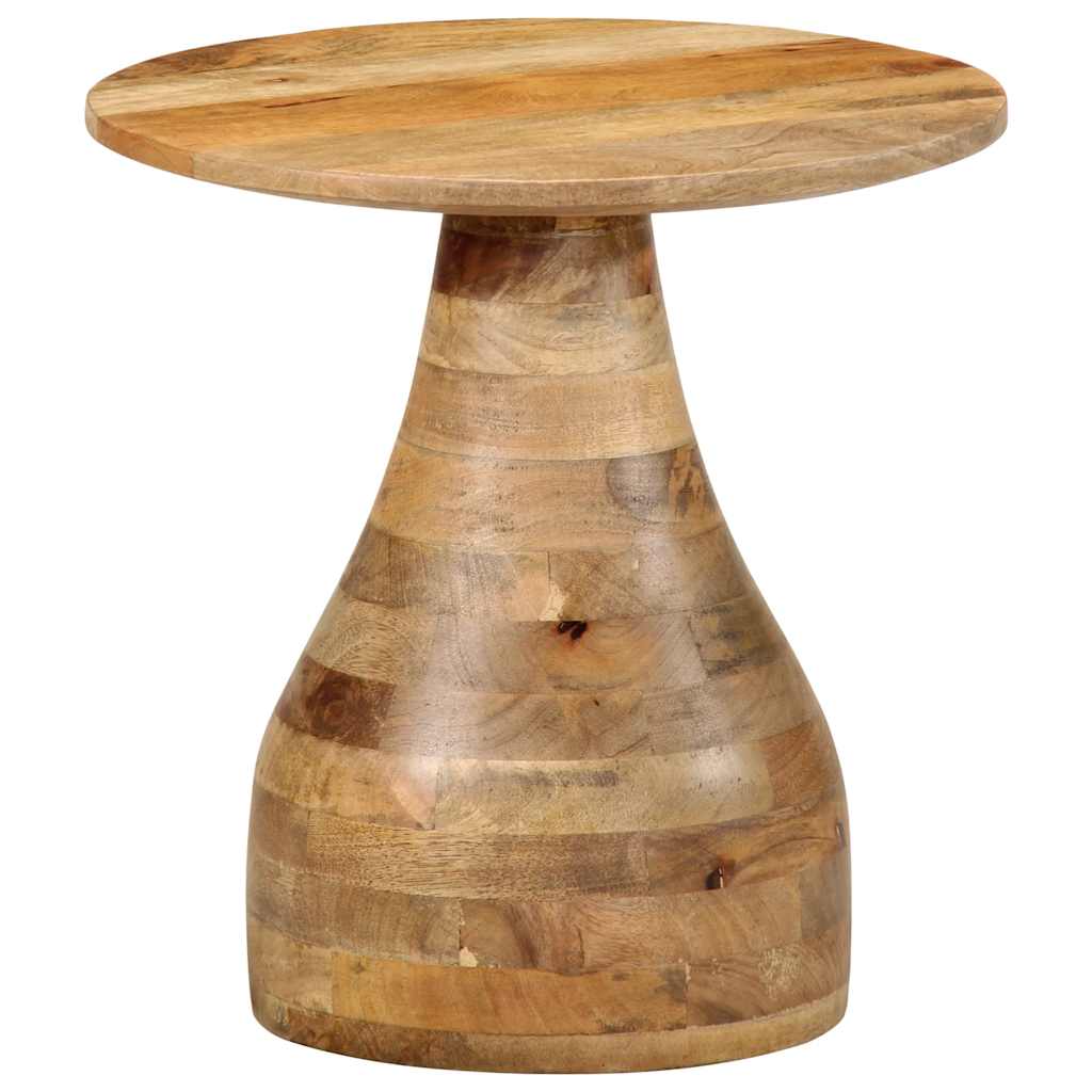 Table d'appoint Ø40x40 cm bois de manguier massif - XIOS