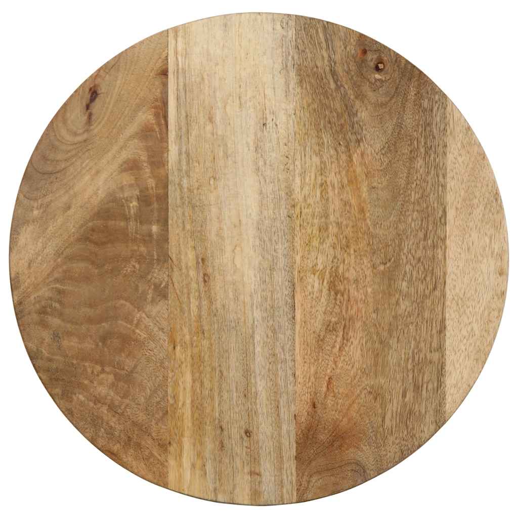 Table d'appoint Ø40x40 cm bois de manguier massif - XIOS