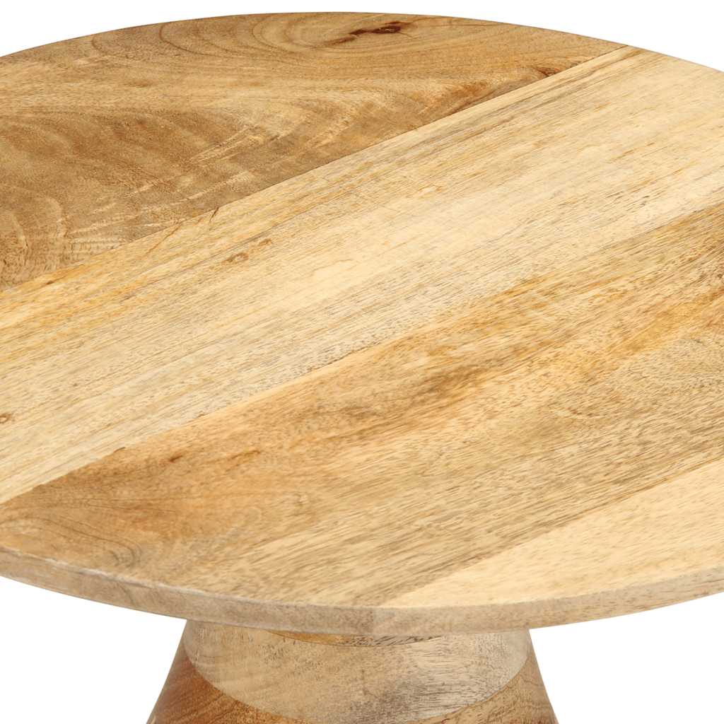 Table d'appoint Ø40x40 cm bois de manguier massif - XIOS
