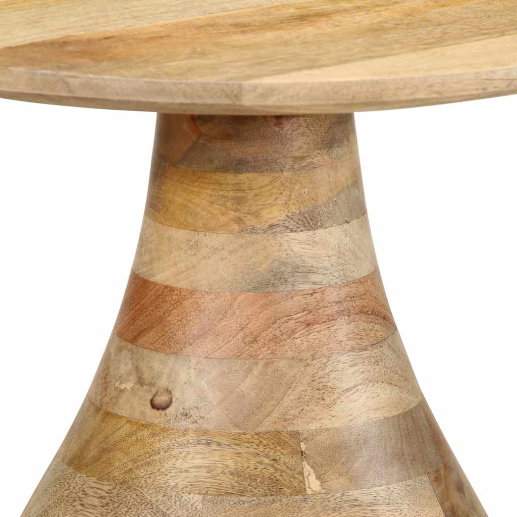 Table d'appoint Ø40x40 cm bois de manguier massif - XIOS
