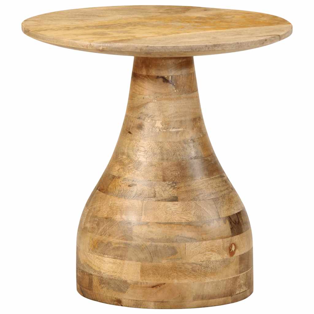 Table d'appoint Ø40x40 cm bois de manguier massif - XIOS