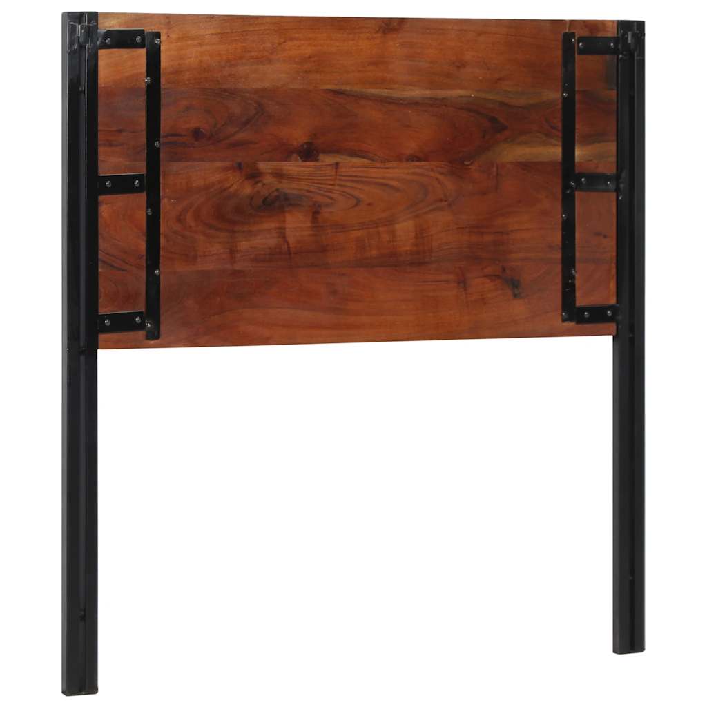 Tête de lit 100 cm bois massif récupéré et fer - XIOS