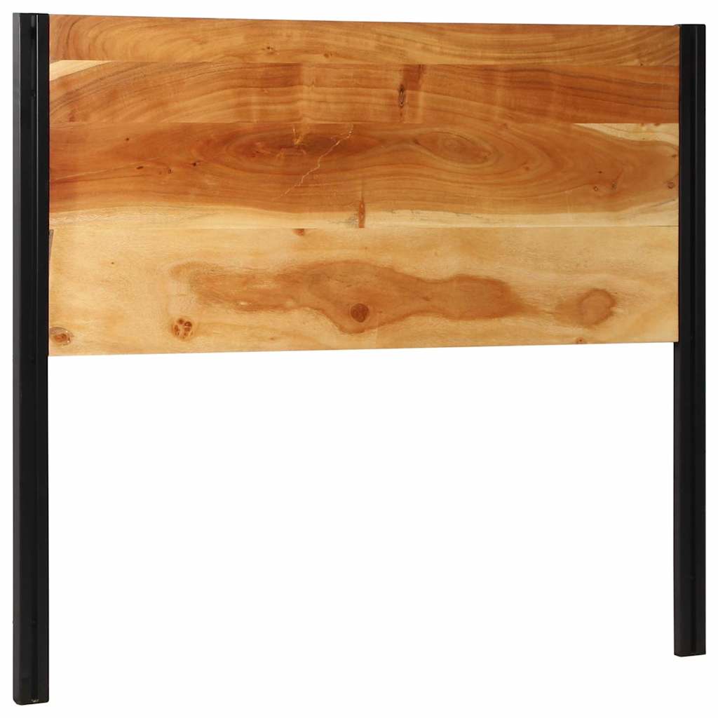 Tête de lit 120 cm bois massif d'acacia et fer - XIOS