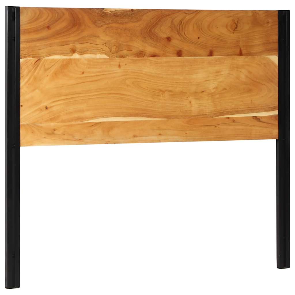 Tête de lit 120 cm bois massif d'acacia et fer - XIOS