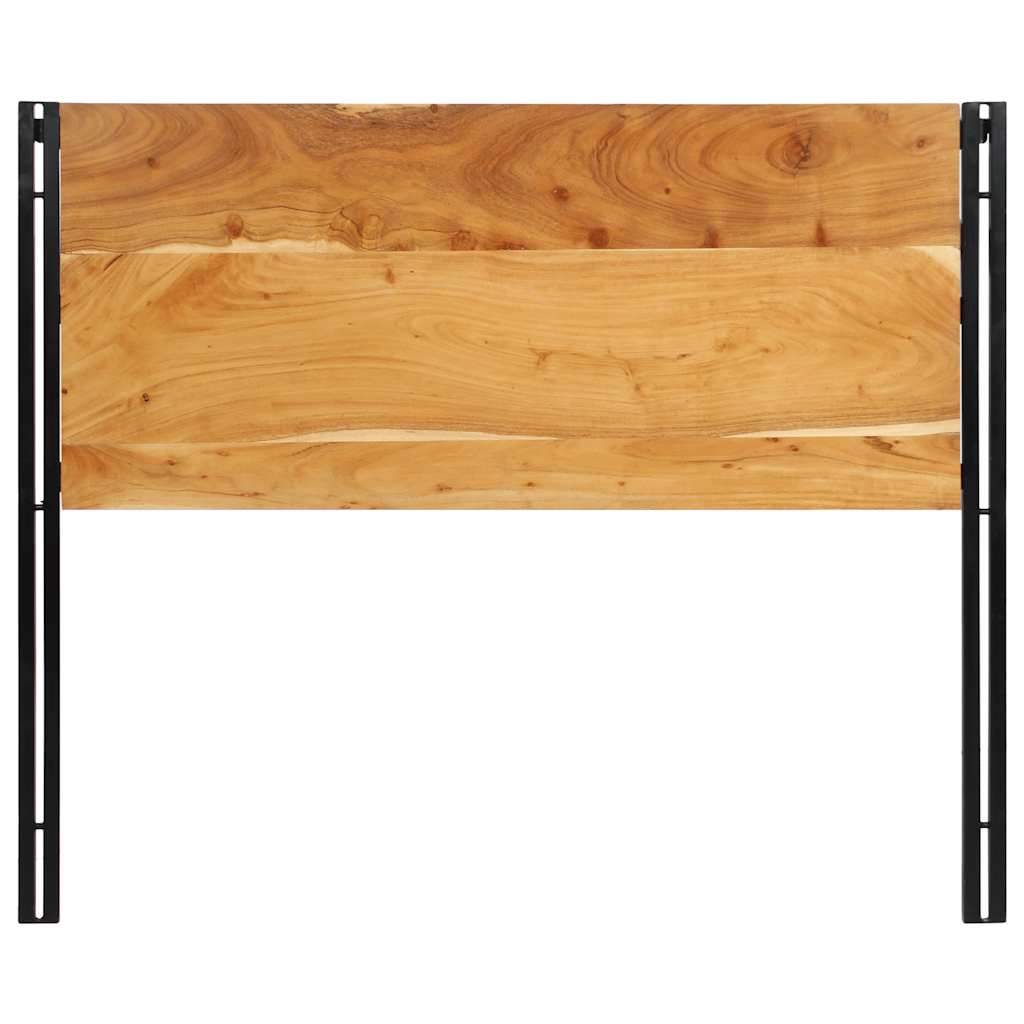 Tête de lit 120 cm bois massif d'acacia et fer - XIOS