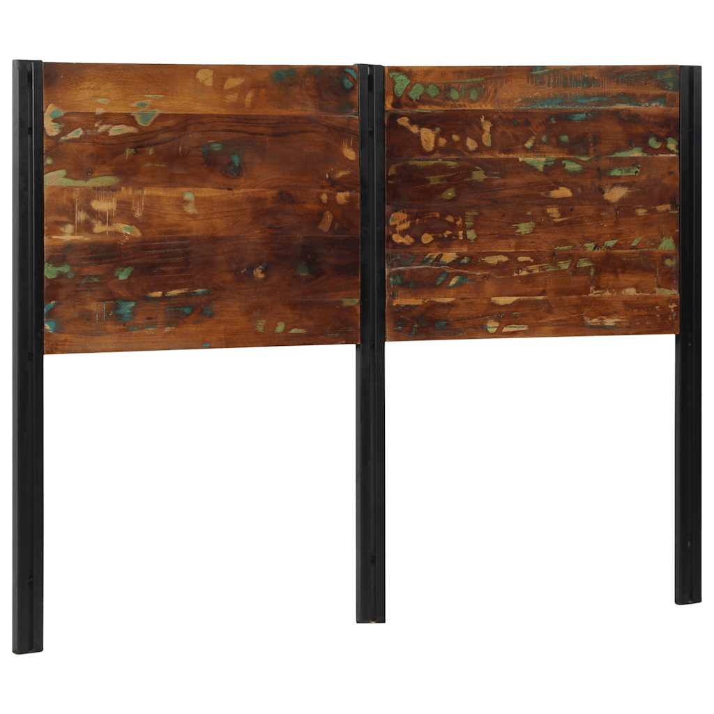 Tête de lit 140 cm bois massif récupéré et fer - XIOS