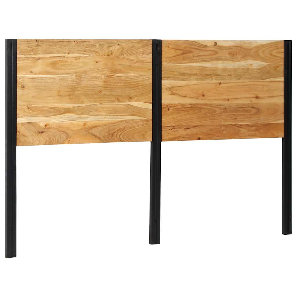 Tête de lit 160 cm bois massif d'acacia et fer - XIOS