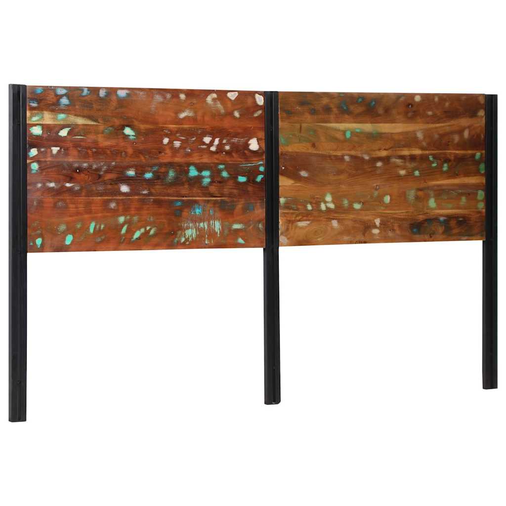 Tête de lit 180 cm bois massif récupéré et fer - XIOS