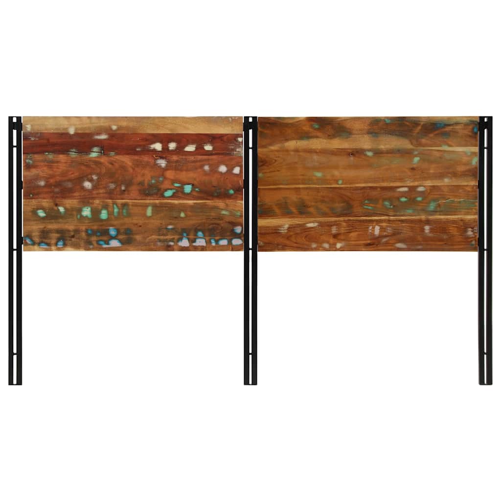 Tête de lit 180 cm bois massif récupéré et fer - XIOS