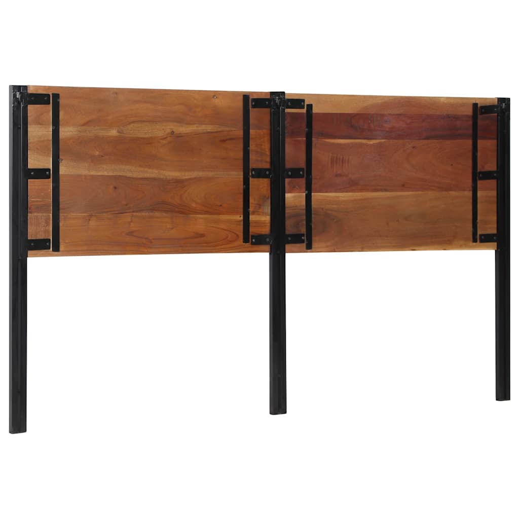 Tête de lit 180 cm bois massif récupéré et fer - XIOS