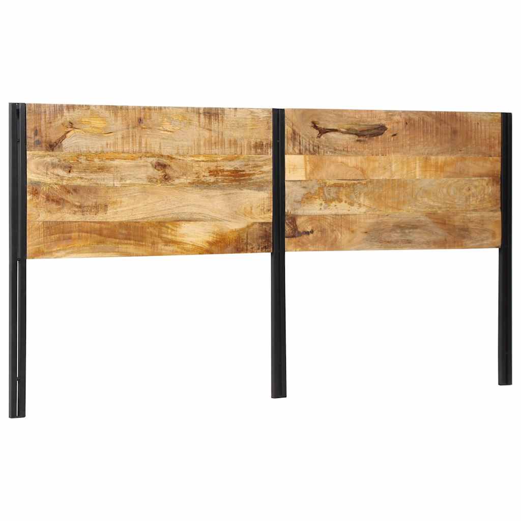 Tête de lit 200 cm bois massif manguier et fer - XIOS