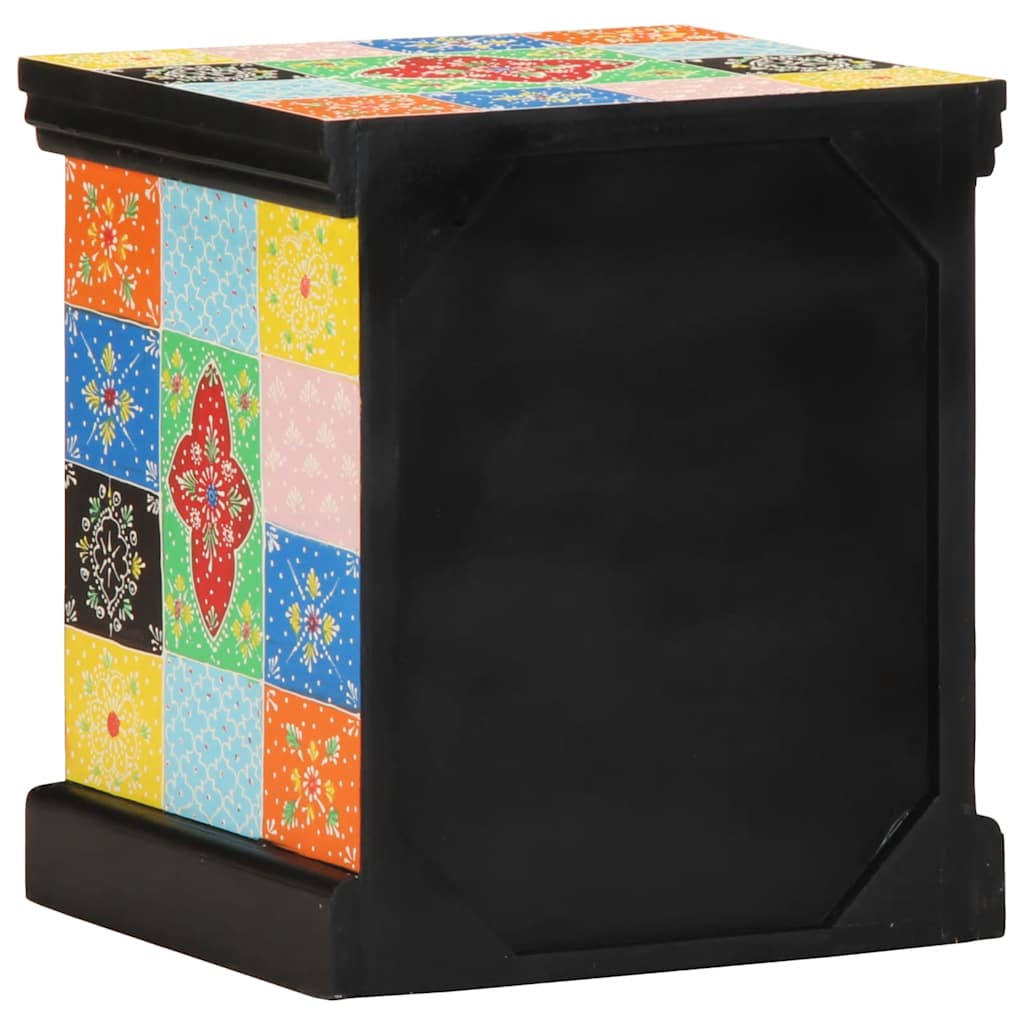 Table de chevet multicolore 2 pcs 40x35x45 cm - XIOS