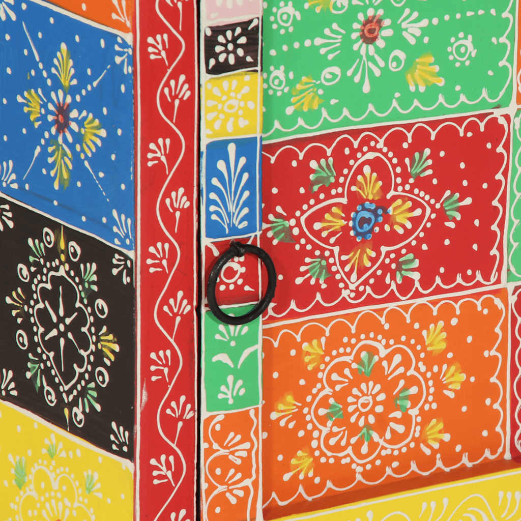 Table de chevet multicolore 2 pcs 40x35x45 cm - XIOS