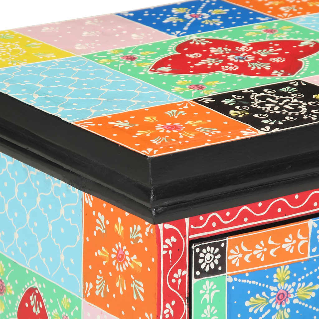 Cabinet de chevet avec tiroir 2 pcs Multicolore 40 x 35 x 45 cm - XIOS