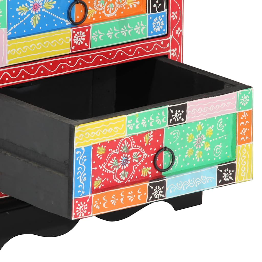 Cabinet de chevet avec tiroir 2 pcs Multicolore 40 x 35 x 45 cm - XIOS