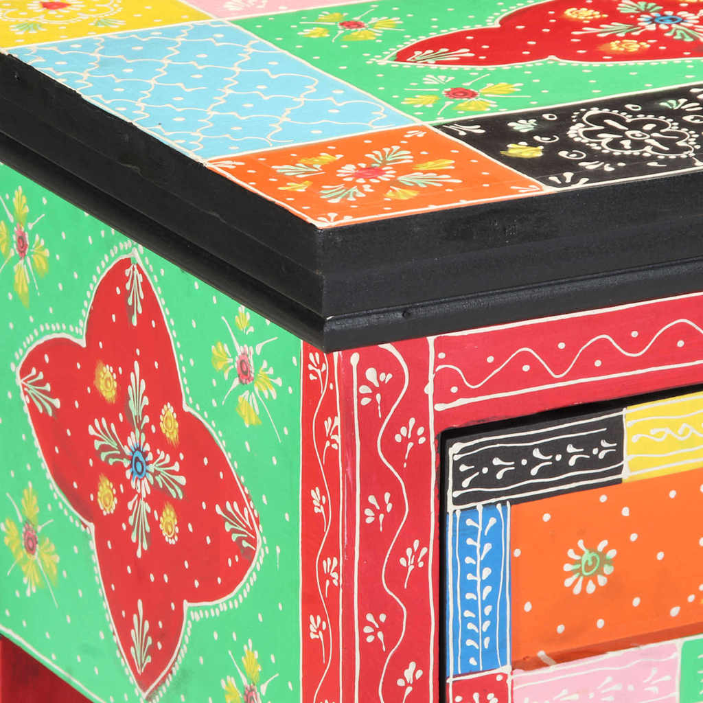 Table console Multicolore 80 x 35 x 76 cm Bois d'ingénierie - XIOS