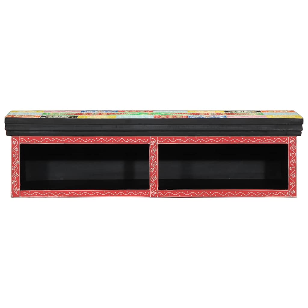 Meuble TV suspendu vidaXL Multicolore 80x30x22 cm en bois d'ingénierie XIOS