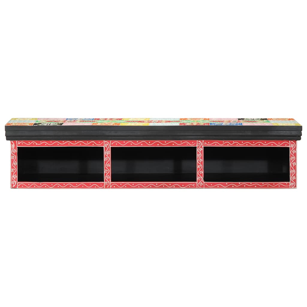 Meuble TV mural vidaXL Multicolore 100x30x22cm en bois d'ingénierie XIOS