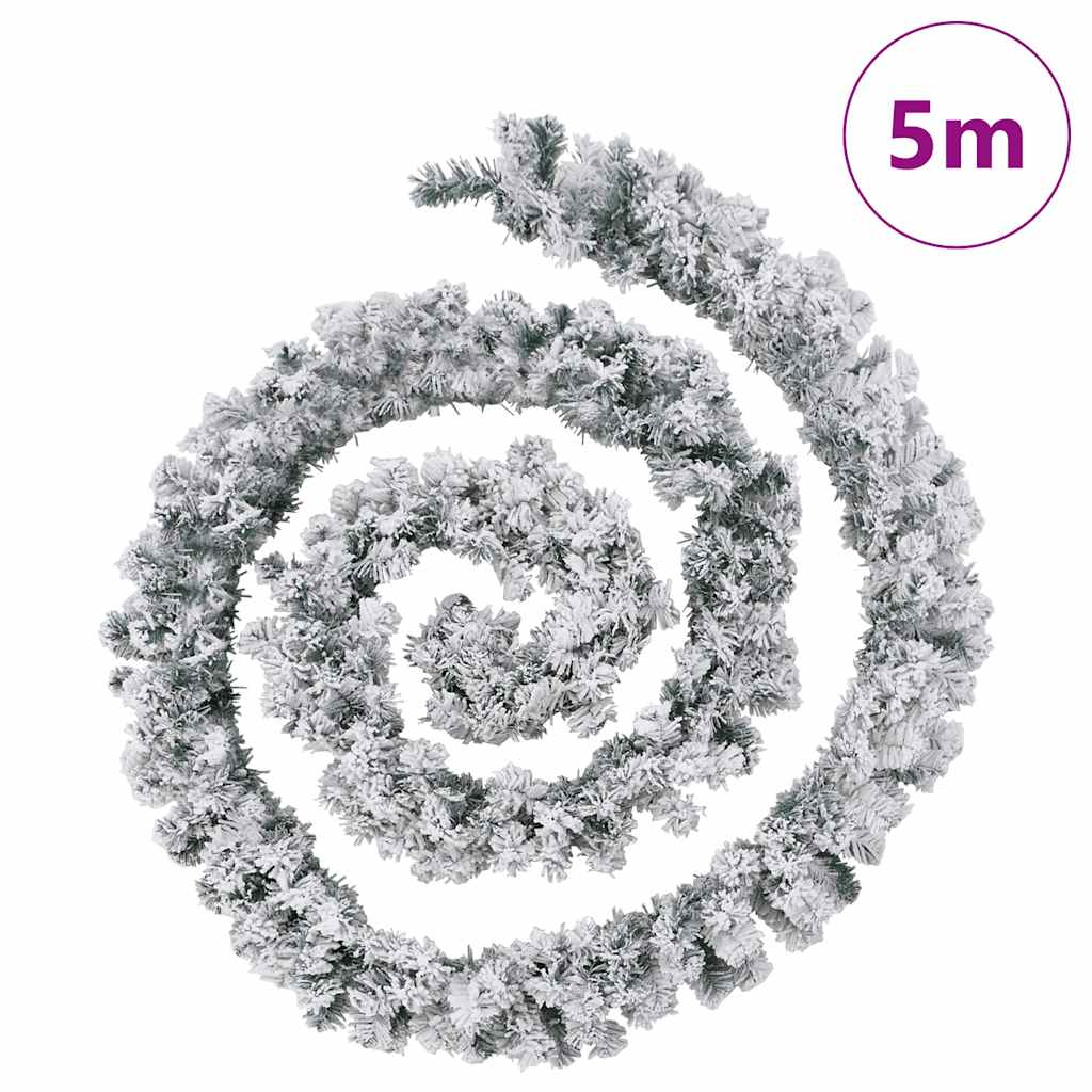 Guirlande de Noël avec lumières LED Vert 5 m PVC - XIOS