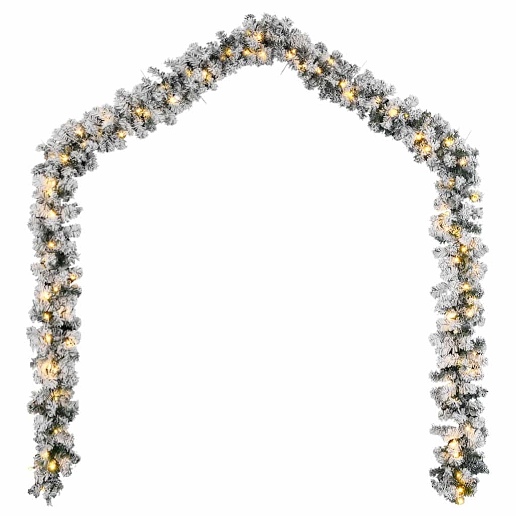 Guirlande de Noël avec lumières LED vert 20 m PVC - XIOS