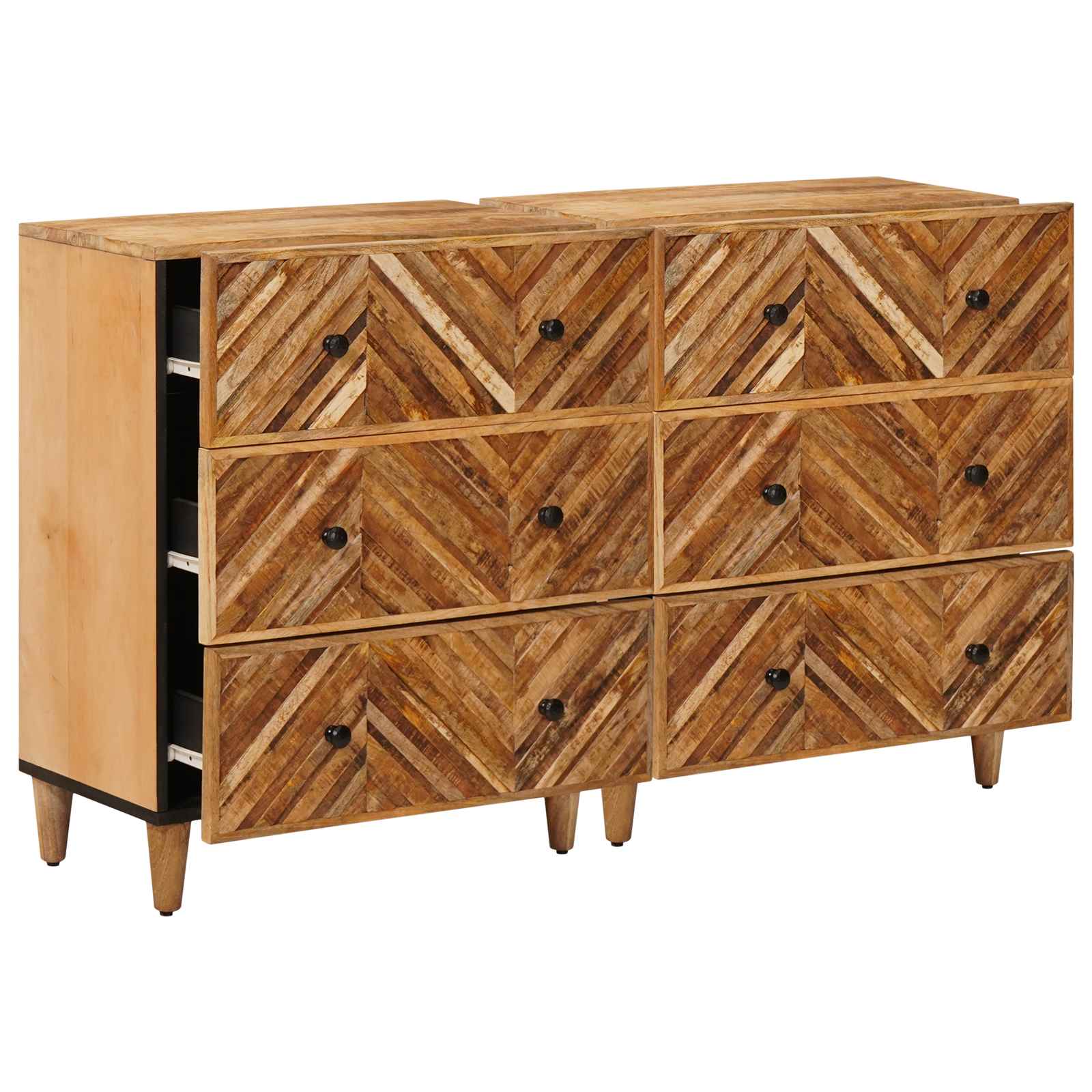 Armoires de rangement 2 pcs Marron 60 x 33,5 x 75 cm - XIOS