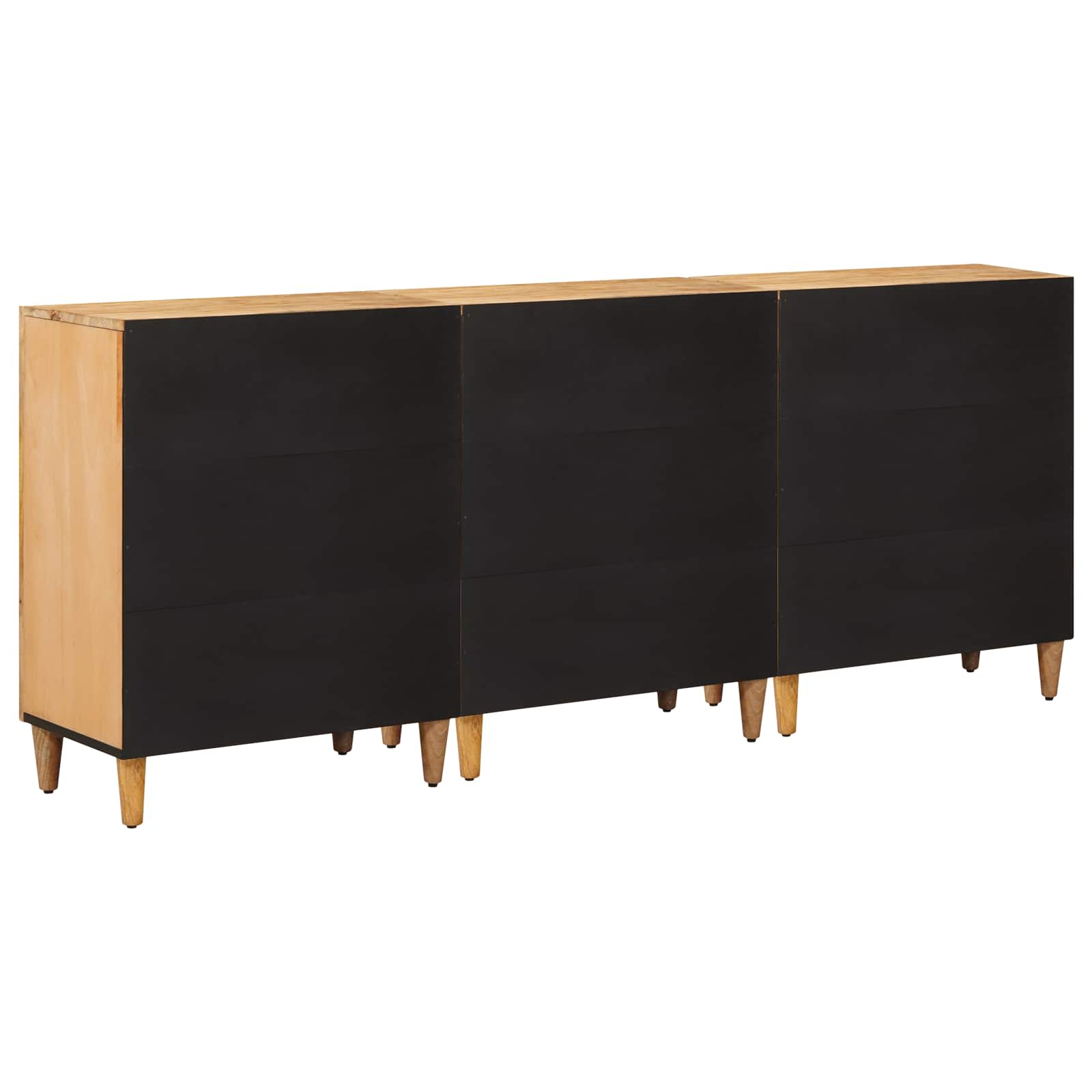 Armoires de rangement 3 pcs Marron 60 x 33,5 x 75 cm - XIOS