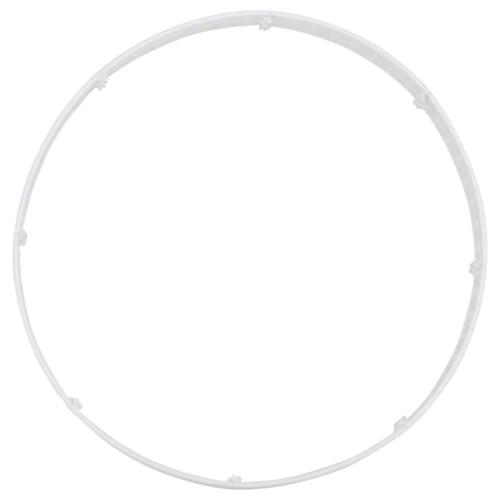 Jupe de sapin de Noël blanc Ø65x23 cm plastique - XIOS