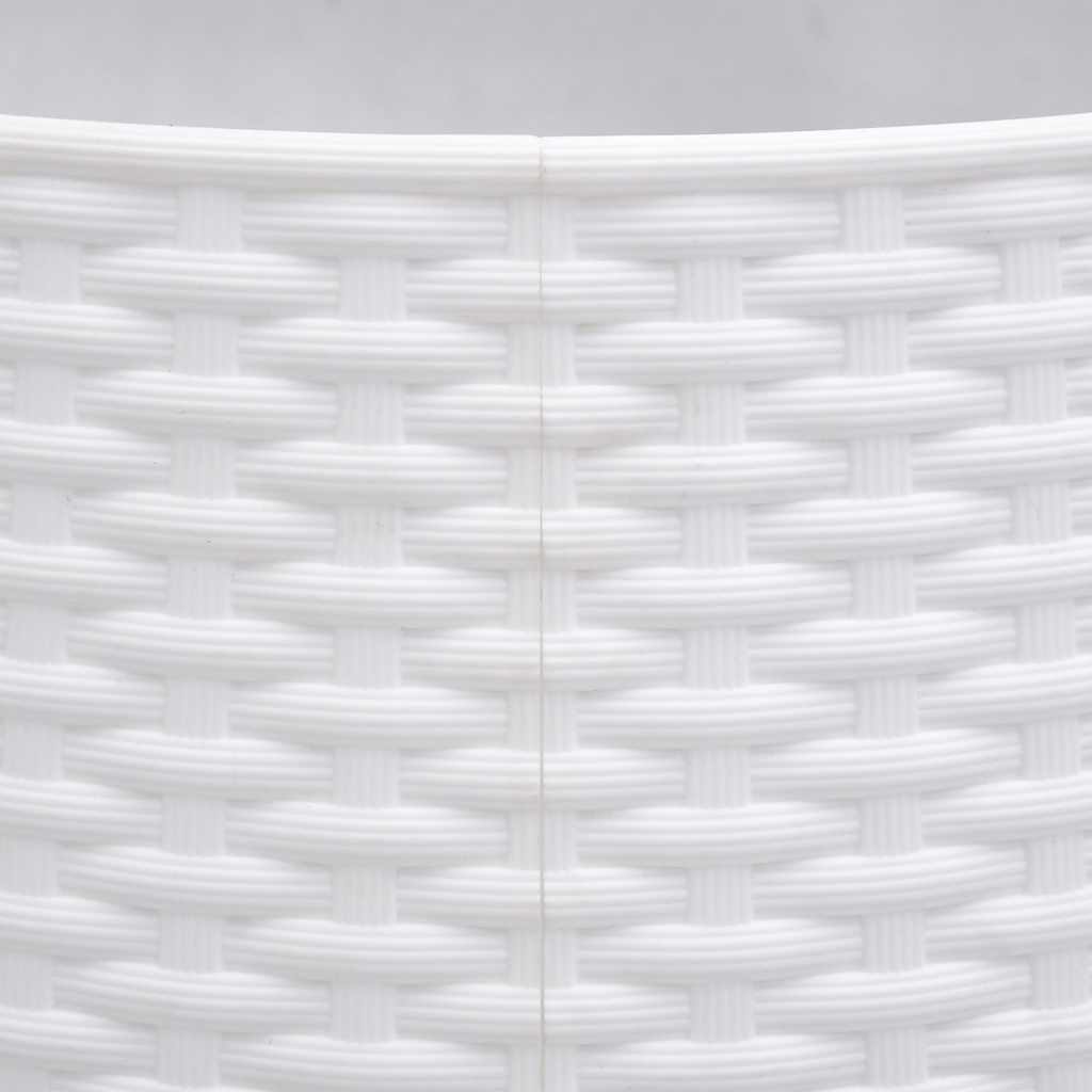 Jupe de sapin de Noël blanc Ø65x23 cm plastique - XIOS