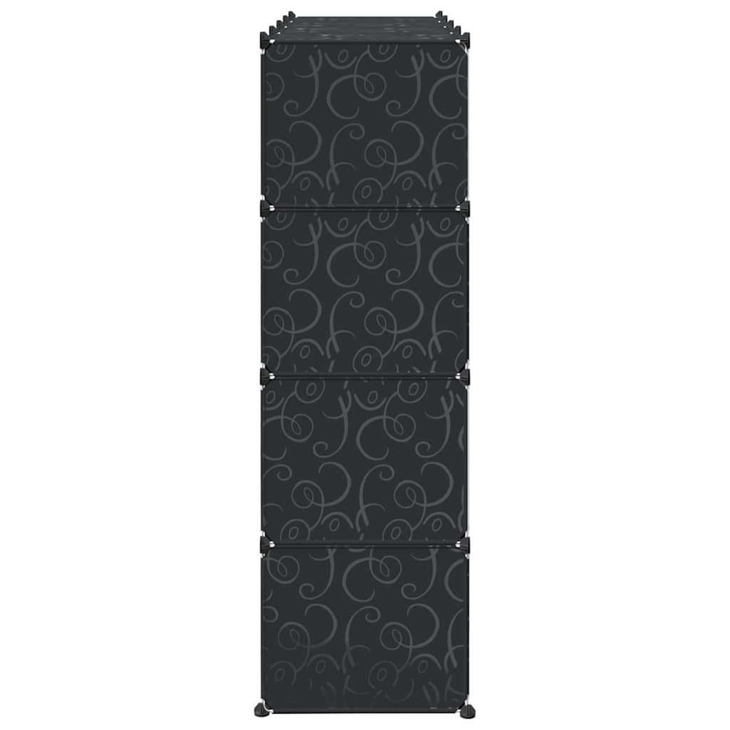 Cubes de rangement 16 pcs avec tiges de suspension PP - XIOS