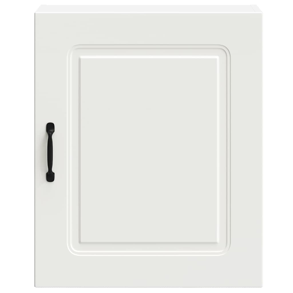 Armoires murales de cuisine 2pcs Kalmar blanc bois d'ingénierie - XIOS