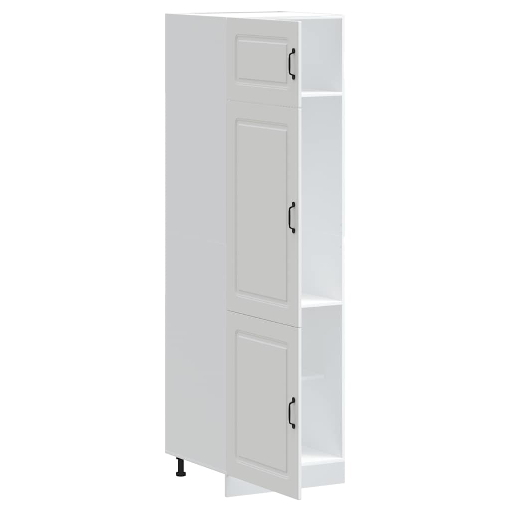 Armoire de cuisine Kalmar blanc bois d'ingénierie - XIOS