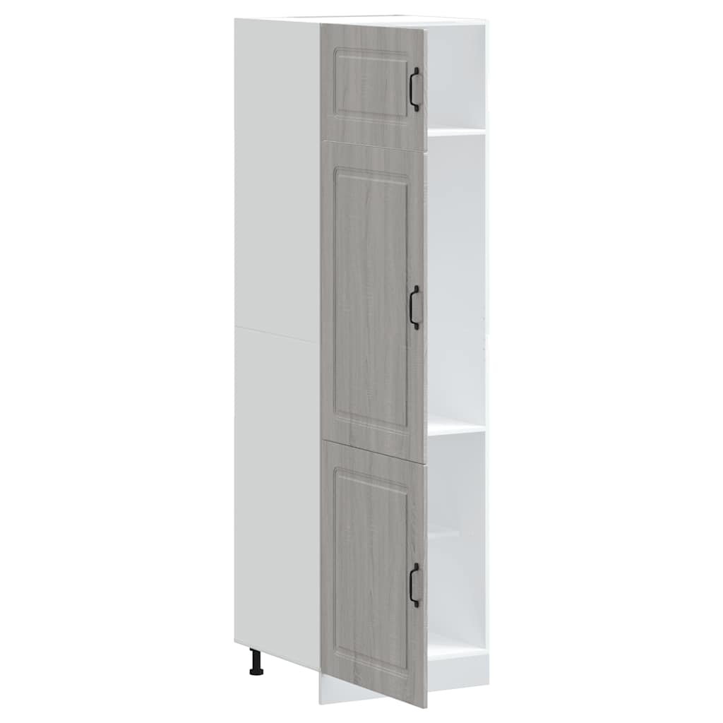 Armoire de cuisine Kalmar sonoma gris bois d'ingénierie - XIOS