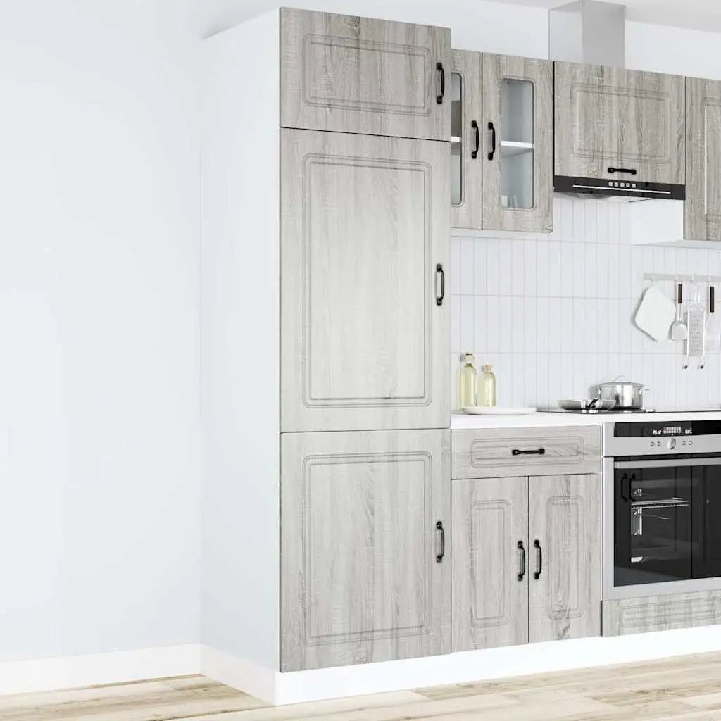 Armoire de cuisine Kalmar sonoma gris bois d’ingénierie - XIOS